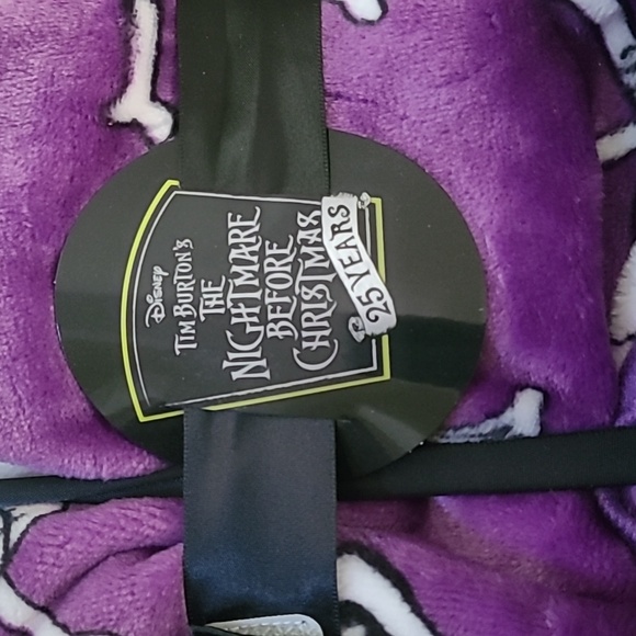 Jack Skellington fleece throw blanket - Picture 5 of 5